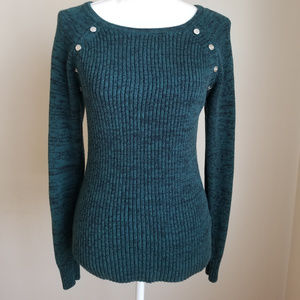 Guess Pullover Sweater with silver buttons